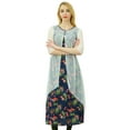 thumbnail image 1 of Bimba Floral Print Cotton Kurta Kurti Indian Designer Clothing Kurti Dress Tunic, 1 of 9