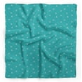 thumbnail image 1 of Bimba Green Heart & Love Text Pure Silk Printed Scarf Dupatta Head Neck Wrap Bandanas For Women 40 x 80 Inches, 1 of 6