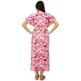 thumbnail image 1 of Bimba Kaftan Front & Back Buttons Gown Printed Maternity Night Wear Caftan, 1 of 1