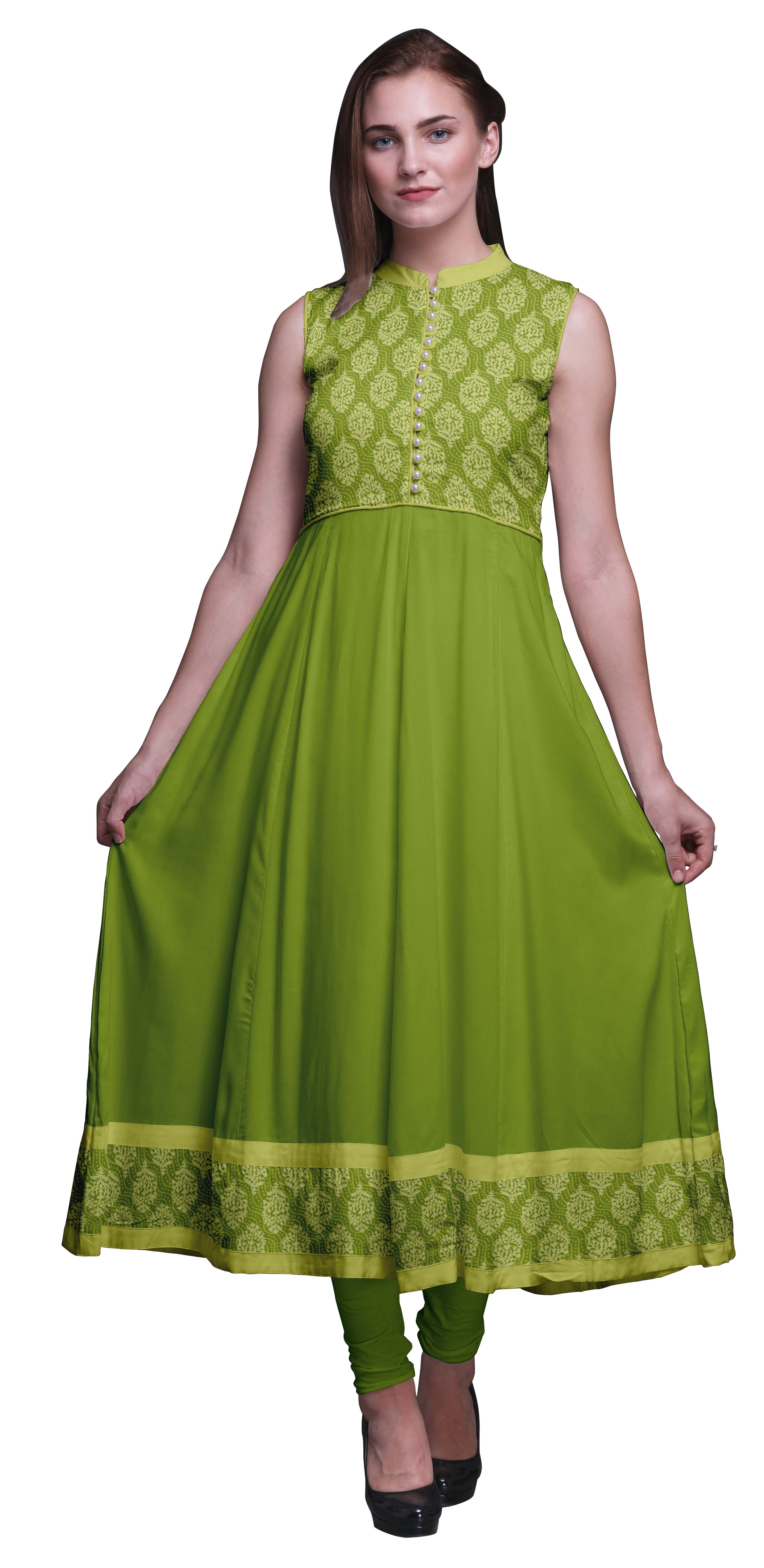Bimba Light Green Block Anarkali Dress For Women Indian Ethnic Printed Kurti Long Kurta Party Dress Medium - Walmart.com Bimba Light Green Block Anarkali Dress For Women Indian Ethnic Printed Kurti Long Kurta Party Dress Medium - Walmart.com