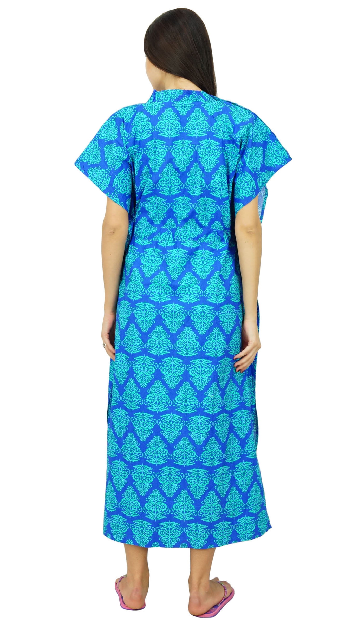 Painted Breeze Maternity and Nursing Kaftan Nighty main image 1