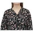 thumbnail image 1 of Bimba Moms Kimono Sleeve Floral Print Black Maxi Dress Maternity Kaftan-12, 1 of 6