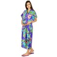 thumbnail image 1 of Bimba Nursing Kaftan Gown Maternity Night Gown, Hospital Delivery Gown- Front Buttons, 1 of 6