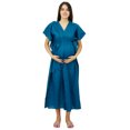 thumbnail image 1 of Bimba Nursing Mothers Cotton Kaftan Night Wear, Hospital Delivery Caftan Gown, 1 of 7