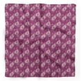 thumbnail image 1 of Bimba Pink Cage & Grandiflora Roses Floral Printed Pure Silk Scarf For Hair Neck Head Bandanas For Women 40 x 80 Inches, 1 of 1