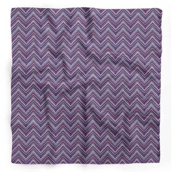 Bimba Pink Geometric Check Printed Pure Silk Scarf Neck Wrap Summer Hair Bandanas For Women 40 x 80 Inches