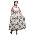 thumbnail image 1 of Bimba Print Long Anarkali For Women IndianÂ&nbsp;KurtiÂ&nbsp;Casual Ethnic Tunic, 1 of 5