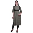 thumbnail image 1 of Bimba Printed Indian Top Long Kurti Dress Straight Tunic DressesÂ&nbsp;ForÂ&nbsp;Women, 1 of 5