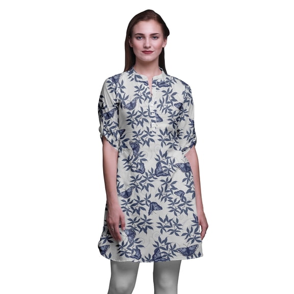 Bimba Printed Kurtis For Women Short Kurti For Girls Straight Tunic Tops