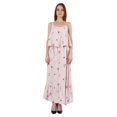 thumbnail image 1 of Bimba Printed Layered Maxi Dress for women Loose Fit shoulder strap dress Casual Resort wear, 1 of 6