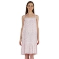 thumbnail image 1 of Bimba Printed Rayon Nightwear for Womens Spaghetti Strap Night Dress Sexy Nightgown, 1 of 7