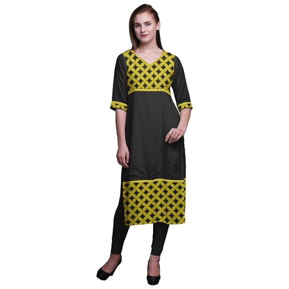 Bimba Printed Straight Tunic Dresses For Women Printed Indian Clothing