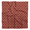 thumbnail image 1 of Bimba Red Bow & Diamond Geometric Pure Silk Printed Head Bandanas Summer Neck Wrap Scarf 40 x 40 Inches, 1 of 6