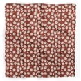 thumbnail image 1 of Bimba Red Ranunculus Floral Pure Silk Printed Head Bandanas Summer Neck Wrap Scarf 40 x 80 Inches, 1 of 6