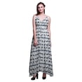 thumbnail image 1 of Bimba Shibori Ladies Printed Resort Maxi DrawstringÂ&nbsp;DressÂ&nbsp;Spaghetti Strap Beach Wear-X-Small, 1 of 5