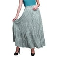 thumbnail image 1 of Bimba SkirtsÂ&nbsp;ForÂ&nbsp;Women Long Length Cotton Printed Maxi Boho Summer Skirt, 1 of 5