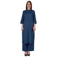 thumbnail image 1 of Bimba Traditional Indian Solid Dress For Women Indian Ethnic Kurta And Pants Palazzo Set, 1 of 7