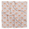 thumbnail image 1 of Bimba White Artistic & Floral Printed Pure Silk Scarf Neck Wrap Summer Hair Bandanas For Women 40 x 40 Inches, 1 of 6