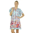 thumbnail image 1 of Bimba Women Bohemian Printed Kaftan Dress Cotton Short Tunic Beach Caftan, 1 of 5