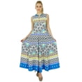 thumbnail image 1 of Bimba Women Ethnic Anarkali custom Kurti Long Flaired Rayon Kurta Indian, 1 of 1