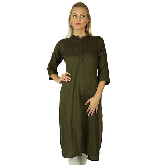 Bimba Women Formal Tunic custom Kurta Kurti Chic Casual Clothing