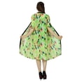 thumbnail image 1 of Bimba Women Knee Length Green custom Shrug Georgette Beach Wear Coverup Long Top, 1 of 2