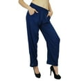 thumbnail image 1 of Bimba Women Long Pajama With Pockets Modal Cotton Night Pyjama Sleepwear, 1 of 6