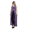 thumbnail image 1 of Bimba Women Long Top Floral Front Slit Dress Bohemian Dresses, 1 of 1