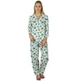 thumbnail image 1 of Bimba Women Rayon Night Wear Pajama Set Printed Full Sleeve Shirt with Pyjamas, 1 of 5
