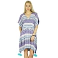 thumbnail image 1 of Bimba Women Short Kaftan Trendy Chic Rayon Caftan Coverup Clothing, 1 of 1