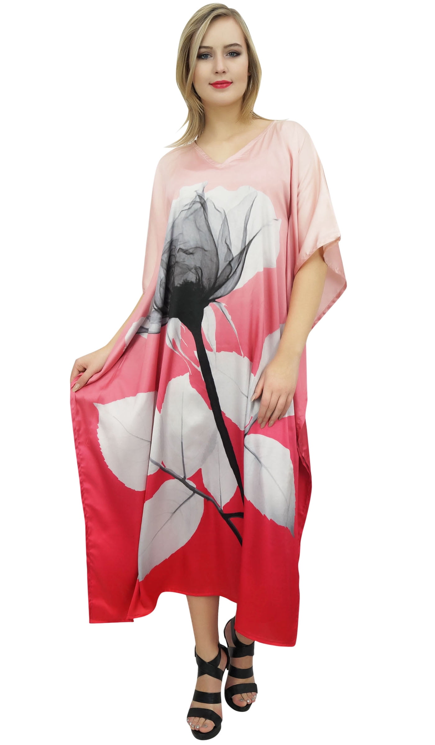 Fatti a mano di Seta Saree Abbigliamento Donna Caftano Damigella D'onore Da Spos