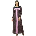 thumbnail image 1 of Bimba Women's Long Sleeve Winter Wear Maxi Dress Rayon, 1 of 6