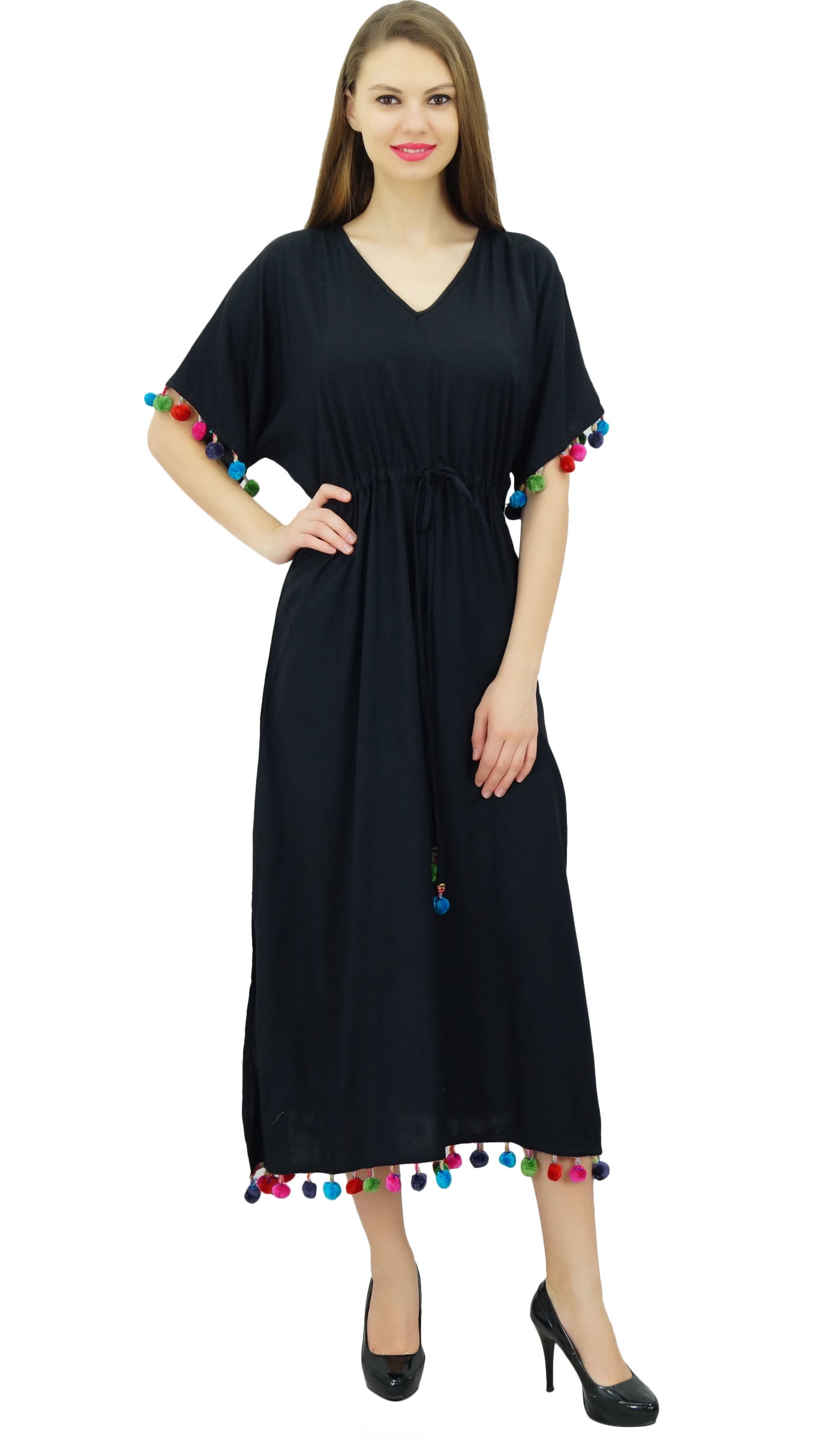kaftan dress designer Traditional Kaftan Designer Khaleeji Thobe Dress 5XL / 56 Inches main image 1