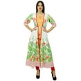 thumbnail image 1 of Bimba Womens 2 Piece Designer Flaired kurta Printed Cotton Kurti Dress, 1 of 8