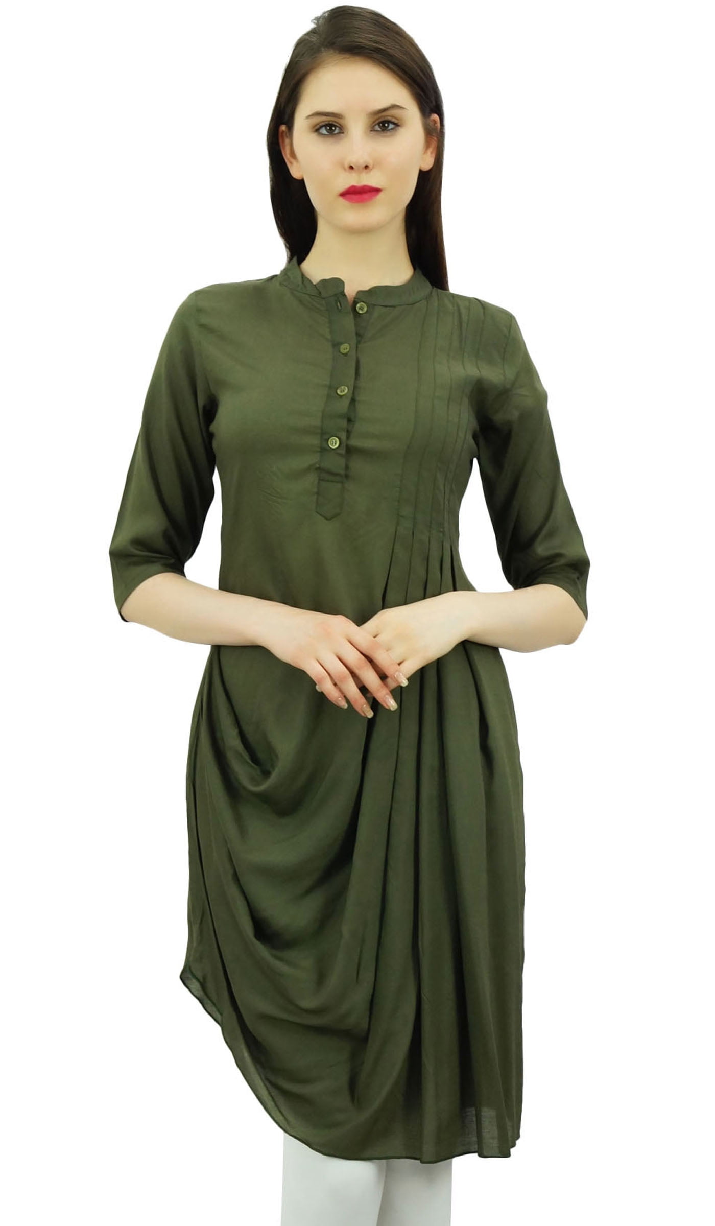 Buy online Olive Colored Kurta Pant Set from ethnic wear for Women by  Doriya for ₹949 at 68% off | 2024 Limeroad.com