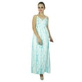 thumbnail image 1 of Bimba Womens Long Dress Chic Bohemian Summer Maxi Beach Wear, 1 of 1