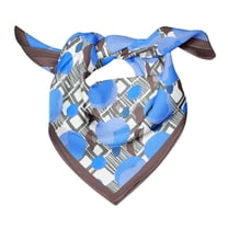 Bimba Womens Rectangular Printed Cotton Voile Scarf Neck Head Wrap-40 x 40 Inches