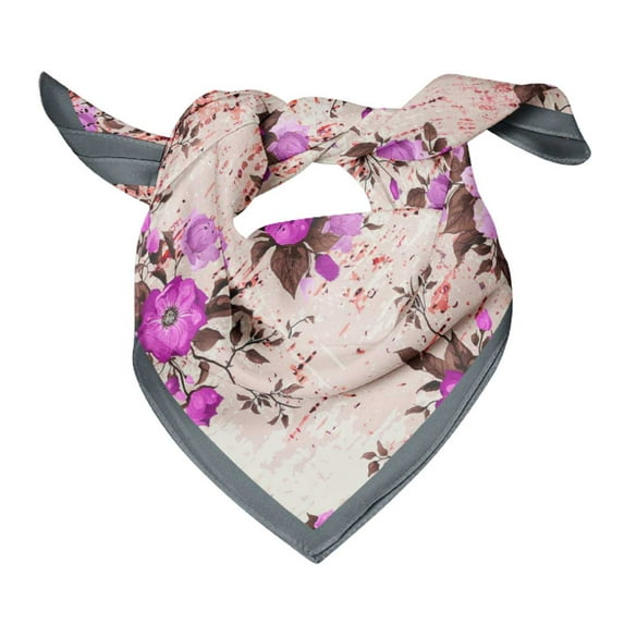 Bimba Womens Rectangular Printed Cotton Voile Scarf Neck Head Wrap-40 x 80 Inches