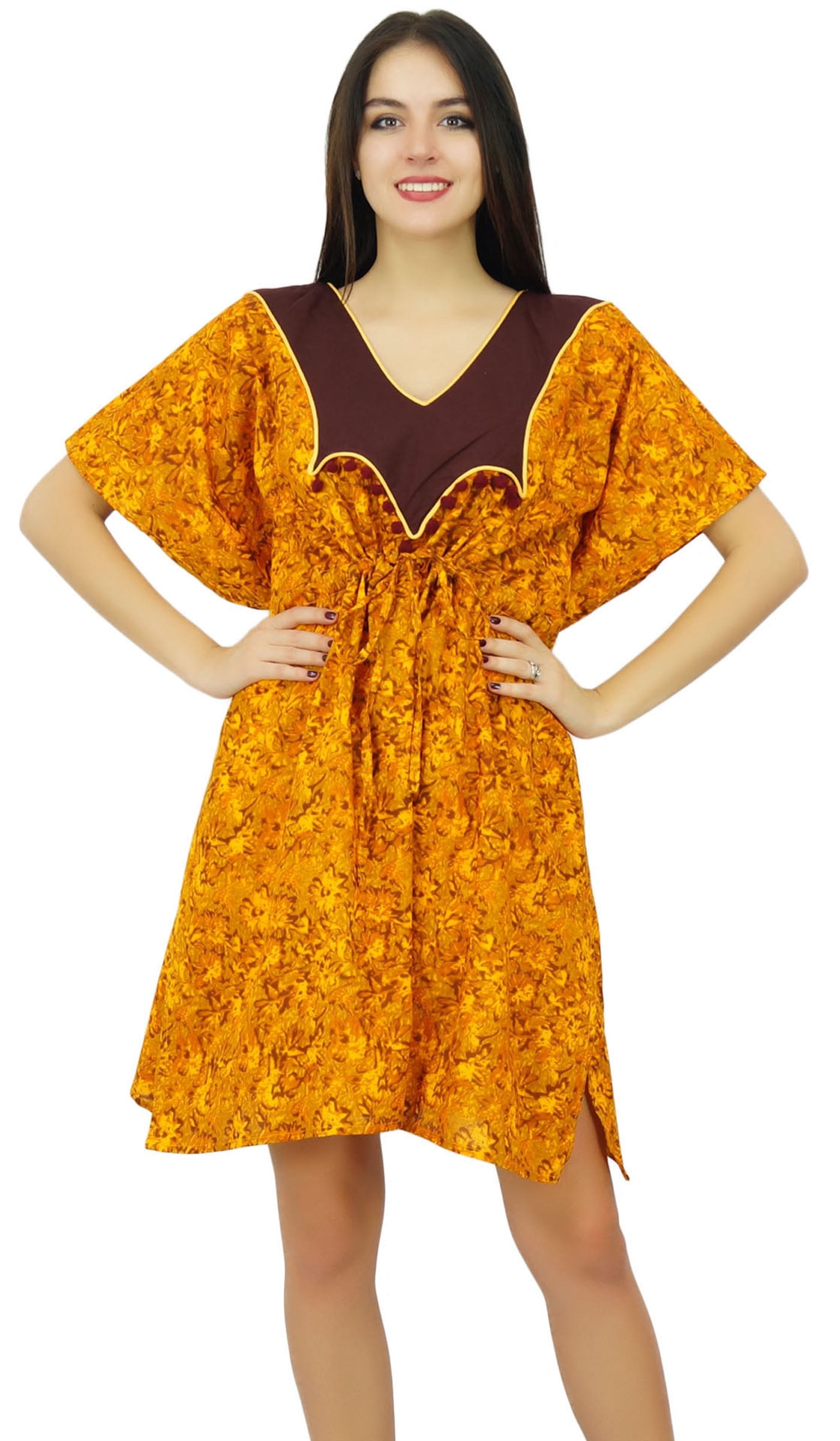 white christmas dresses Falisha Kaftan Night suit main image 1