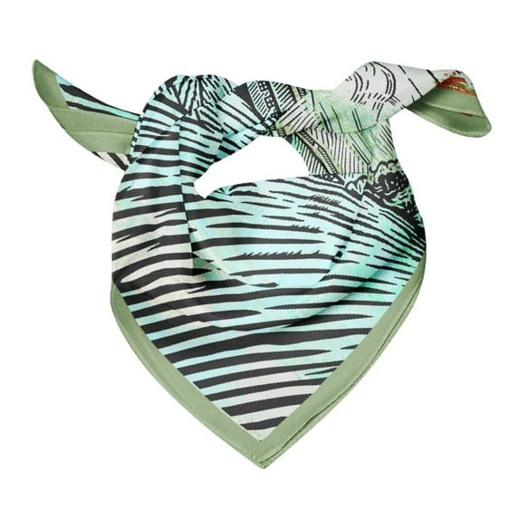 Bimba Womens Square Head Bandanas Summer Neck Wrap Scarf-40 x 40 Inches