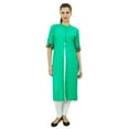 thumbnail image 1 of Bimba Womens Tunic Top 3/4 Sleeve Long Kurta Kurti Indian Ethnic Blouse, 1 of 1