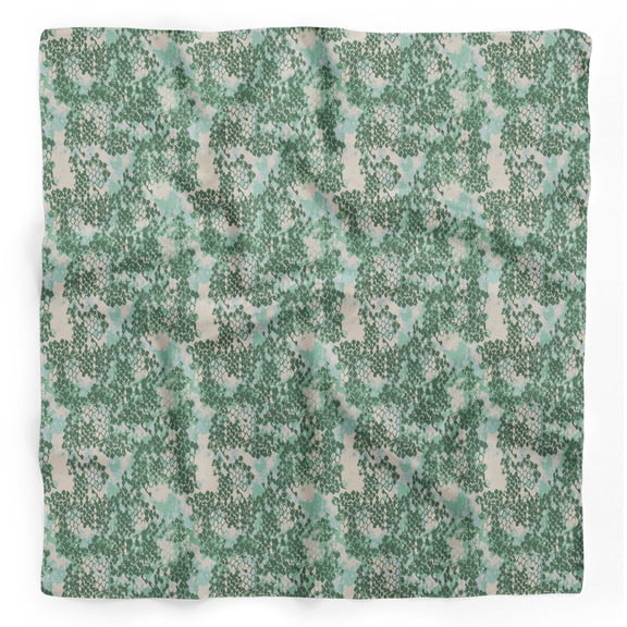 Bimba Yellow Snake Animal Skin Pure Silk Printed Scarf Dupatta Head Neck Wrap Bandanas For Women 40 x 80 Inches