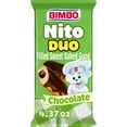 thumbnail image 1 of Bimbo Nito Duo Chocolate Crème Filled Sweet Baked Good, 2 count, Eclairs, 4.37 oz Pouch, 1 of 8