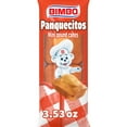 thumbnail image 1 of Bimbo Panquecitos Plain Pound Cakes, 2 count, Mini Pound Cakes, 3.53 oz Wrapper, 1 of 8