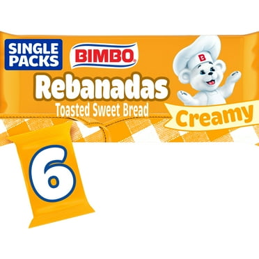 Bimbo Rebanadas Sweet Toast, 6 packs, Pastries, 11.64 oz Bag