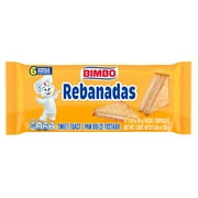 Bimbo Rebanadas Toast with Sweet Cream, 6 Count Bag