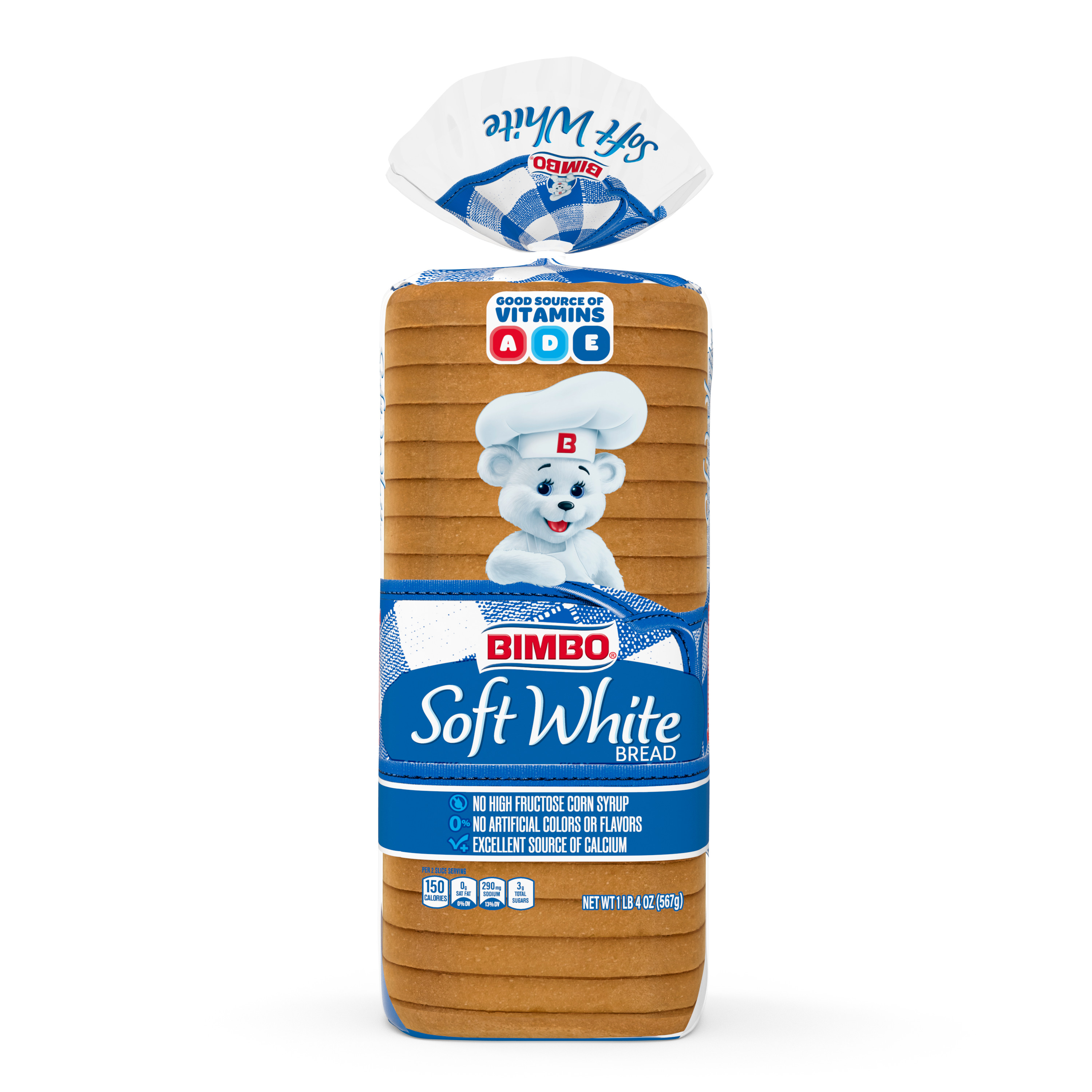 Bimbo Soft Wheat Bread, 20 oz