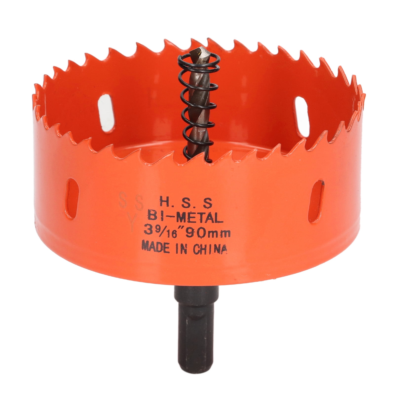 Bimetal Hole Saw HSS with Heavy Duty Arbor for Cornhole Boards Wood PVC