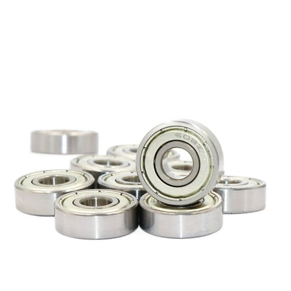 Bimetal Seal Shield Micro deep Groove Bearing 1-20pcs 608ZZ 8x22x7mm Sealed Deep Groove Ball Miniature Bearings