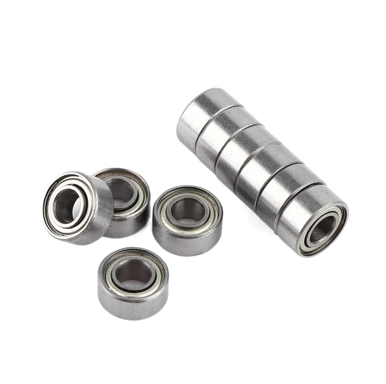 Bimetal Seal Shield Micro deep Groove Bearing 10pcs 685ZZ 5mmx11mmx5mm Miniature Ball Bearings